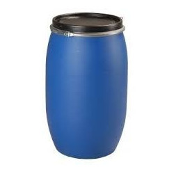 60-liter high-density polyethylene drum, fully openable