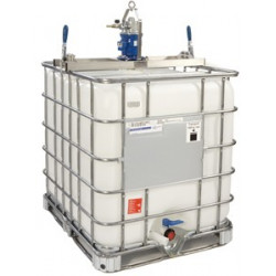 Mélangeur agitateur pour cuve 1000l IBC GRV Pneumatique