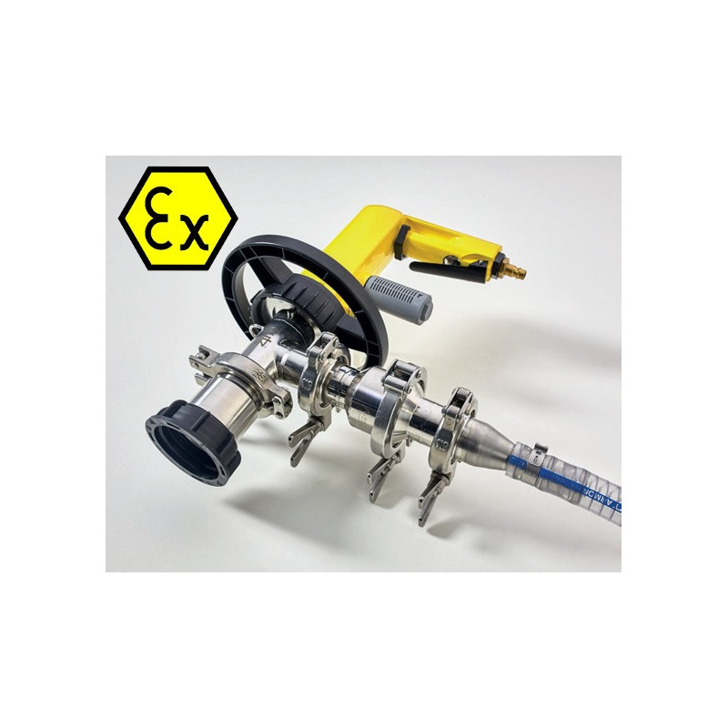 Horizontal Pump for 1,000-Liter Tank - IBC - ATEX-Compliant 