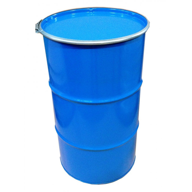 FUT ALIMENTAIRE 120 LITRES BLEU A OUVERTURE TOTALE