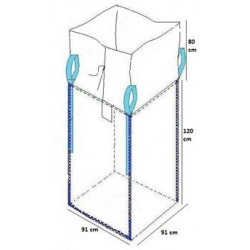 Big-Bag avec jupe de remplissage - NON ADR
