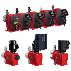 trailing-plate drum vacuum pump