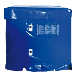 Couverture chauffante pour cuve 1000 litres GRV / IBC