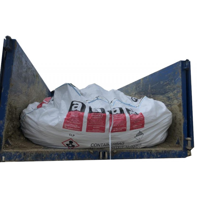 Conteneur bag pour benne terre / fraisat amianté Conteneur bag pour benne terre / fraisat amianté