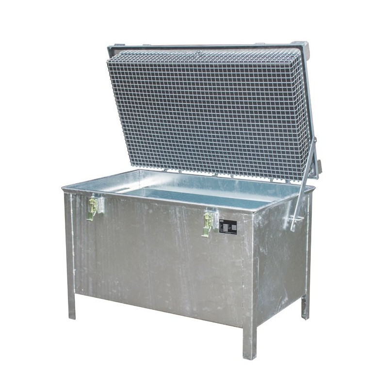 220-liter storage container for damaged lithium-ion batteries