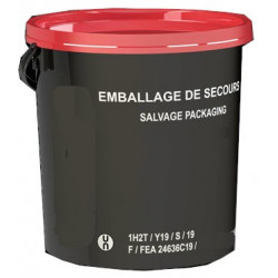 Seau de secours Polyéthylène 20 Litres ADR UN 1H2T/Y19