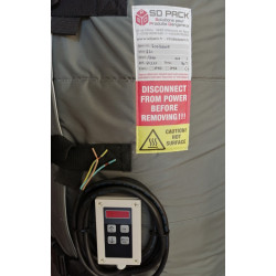 Digital 1200W Heated Cover for 200-Liter Plastic and Metal Drums