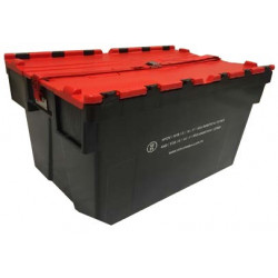 UN 4H2-approved plastic crate