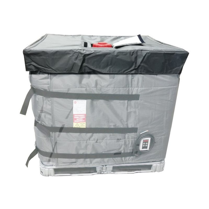 Couvercle Calorifugé pour Bâche Chauffante - Cuve 1000L IBC - IP54