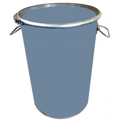 50-Liter Metal Drum, Full-Opening, 1A2/Y110/S, Uncoated Sheet Metal