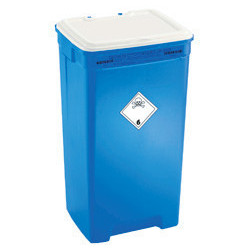 60-liter blue medical waste drum for cytotoxic waste, UN3249