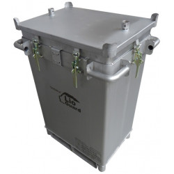Damaged lithium battery transport case P908