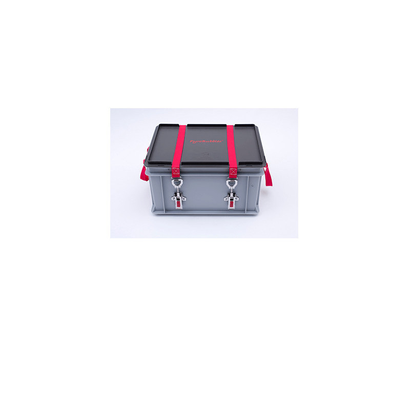 Damaged lithium battery transport case P908