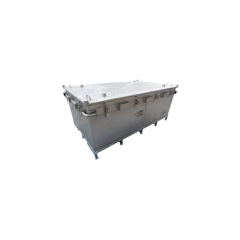 Damaged lithium battery transport case P908