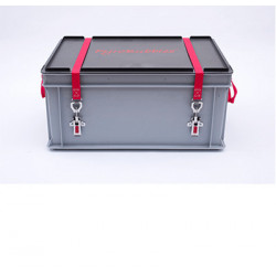 Caisse transport batterie lithium endommagée P908