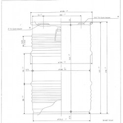60-liter Metal Drum, Full-Opening, UN/1A1/Y1. 2/100