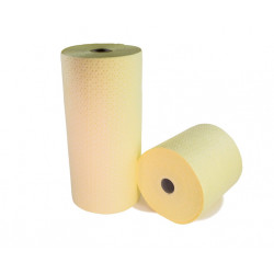 Rouleau absorbant produits chimiques simple épaisseur (carton de 2)