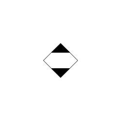 100x100 Hazard Label, Limited Quantity - Roll of 1,000
