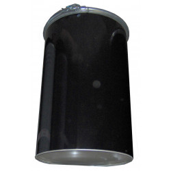 open top 213L Black Metal Drum