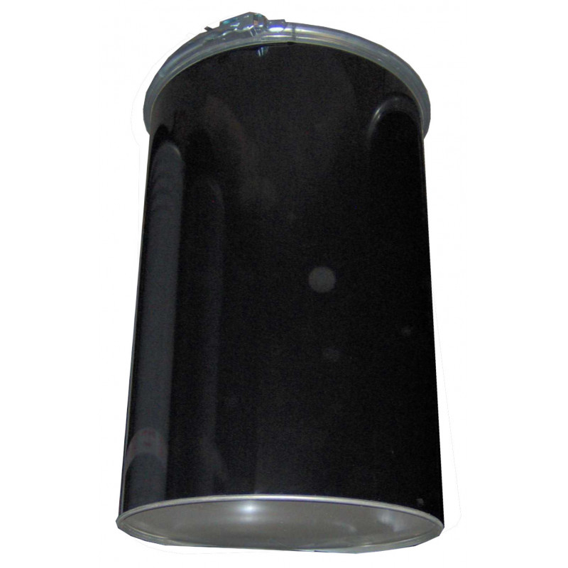 open top 213L Black Metal Drum
