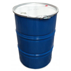 Metal drum with full opening + plugs