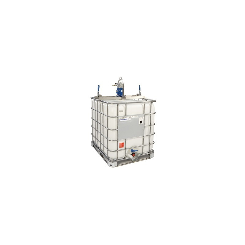 Mélangeur agitateur pour cuve 1000l IBC GRV Pneumatique