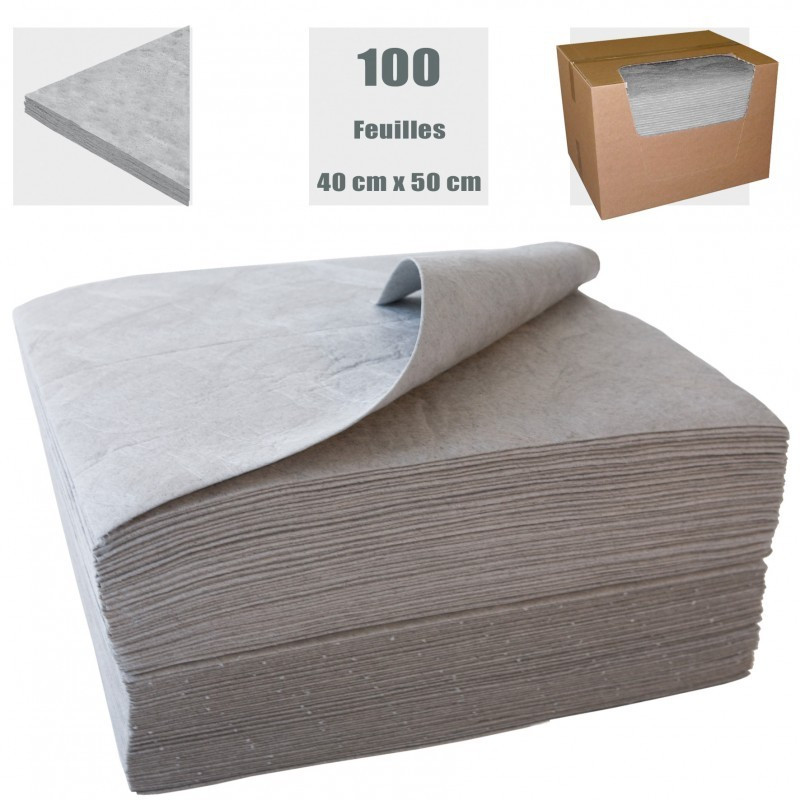 Absorbent sheets for all liquids