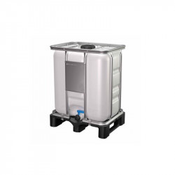 300-Liter Food-Grade IBC Tank on a Plastic Pallet