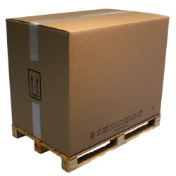 Double-certified UN 4G/Y420 + 4GV/X260 cardboard pallet box