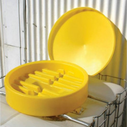 Funnel for 1,000-liter IBC container
