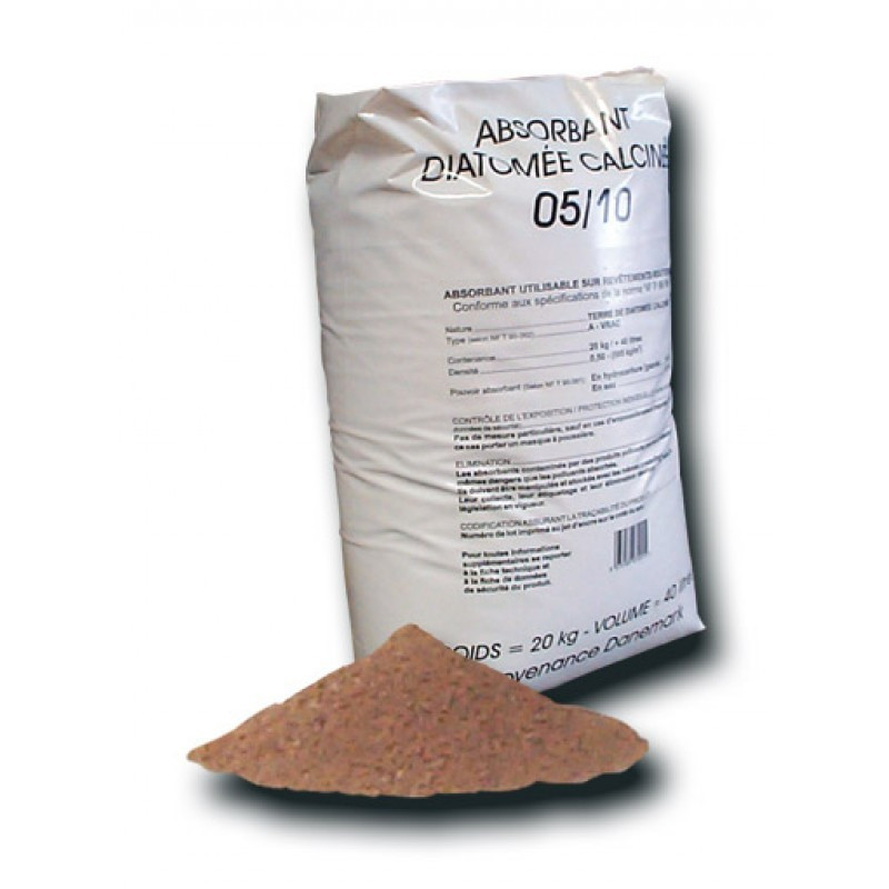 Mineral Absorbent Granules for Road Use (pallet of 50 bags)