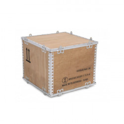 Wooden crates certified for the transport of hazardous materials, 4DV/X19