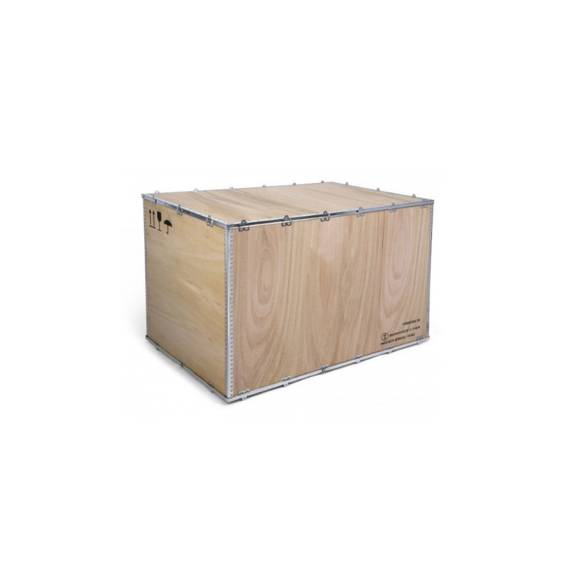 Wooden crates certified for the transport of hazardous materials, 4DV/X245