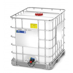 1,000-liter antistatic IBC tank for ATEX zones
