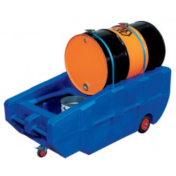 Poly-Dolly: Draining, Retention, and Hand Truck—All in One Product