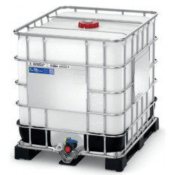 1,000-liter IBC tank with dip tube