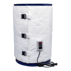 Heated Cover for 200-Liter PE and Metal Drums, 1,200 W, for Food and Pharmaceutical Products