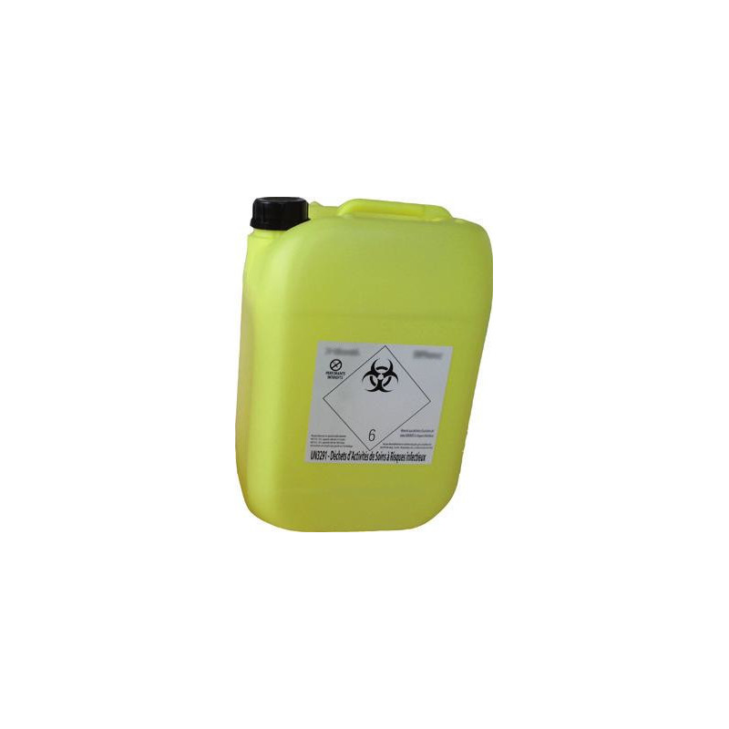 20-liter jerry can, ADR 3H1 J20DASRI certified