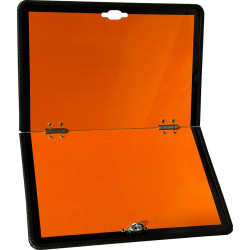 ADR plate, folds to the side, 40x30