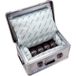 Akku Safe Aluminum Case for ADR-Compliant Damaged Lithium Batteries P911