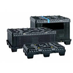 UN-Compliant Folding Pallet Box for Batteries
