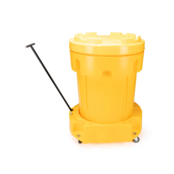 PE Drum on Wheels with Handle