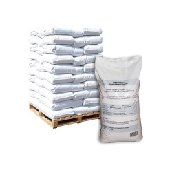 Absorbent granules for road and industrial use