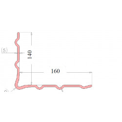 1200 mm Truck Lashing Bracket