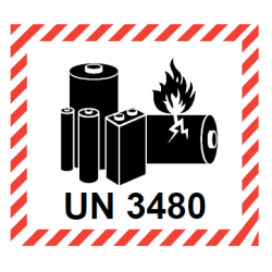 IATA Air Transport Hazard Label ED464013480