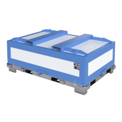 Caisse batterie lithium endommagée critique P911