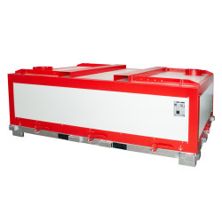 Caisse batterie lithium endommagée critique LP906