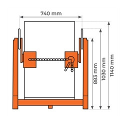CPFM360 Hazardous Materials Drum - View 3