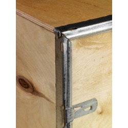 Wooden crate certified for the transport of hazardous materials, 4D/X9