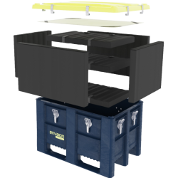 P911 80x120 Lithium Battery Pallet Case